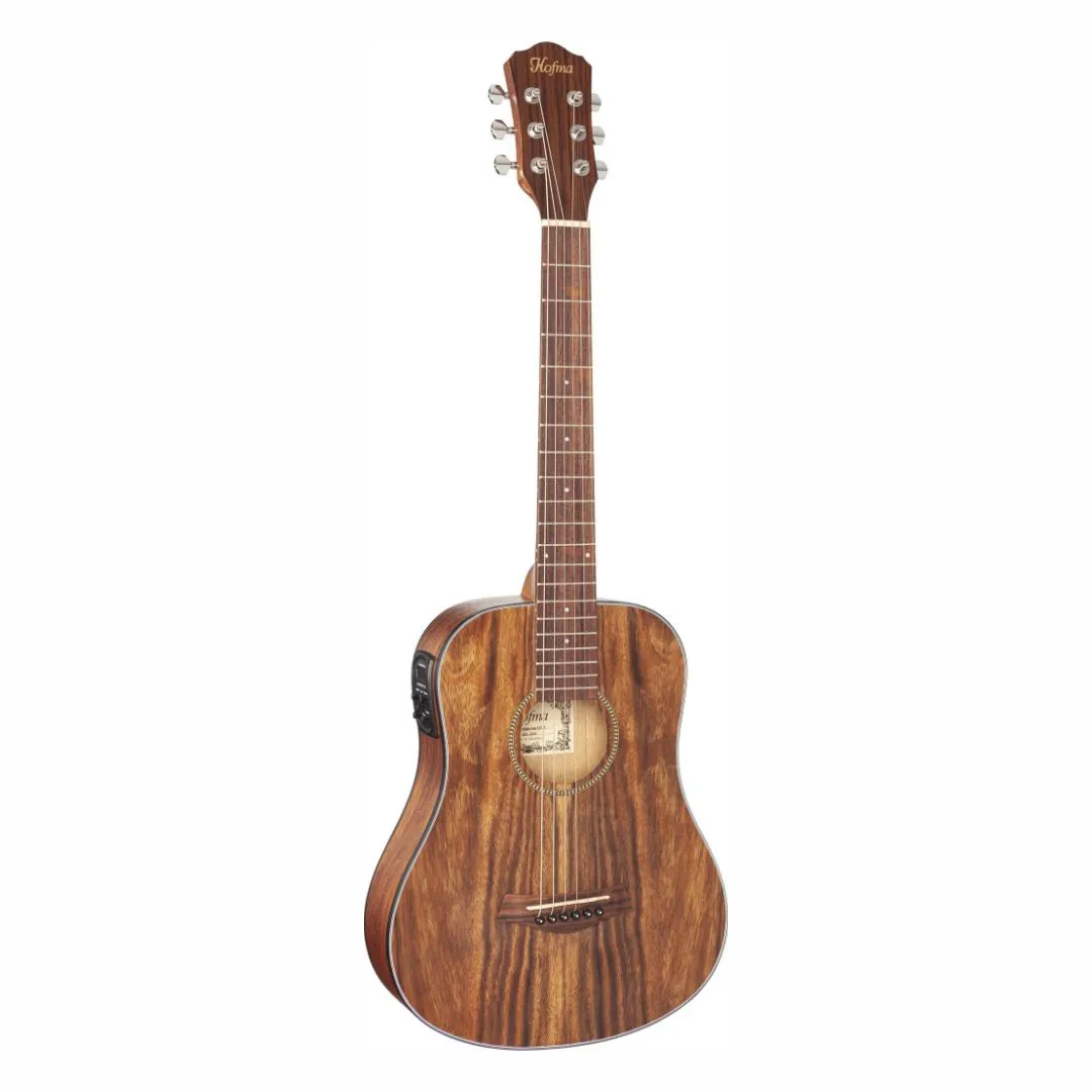 Violão Hofma Baby Folk Travel HBB 34K STNT