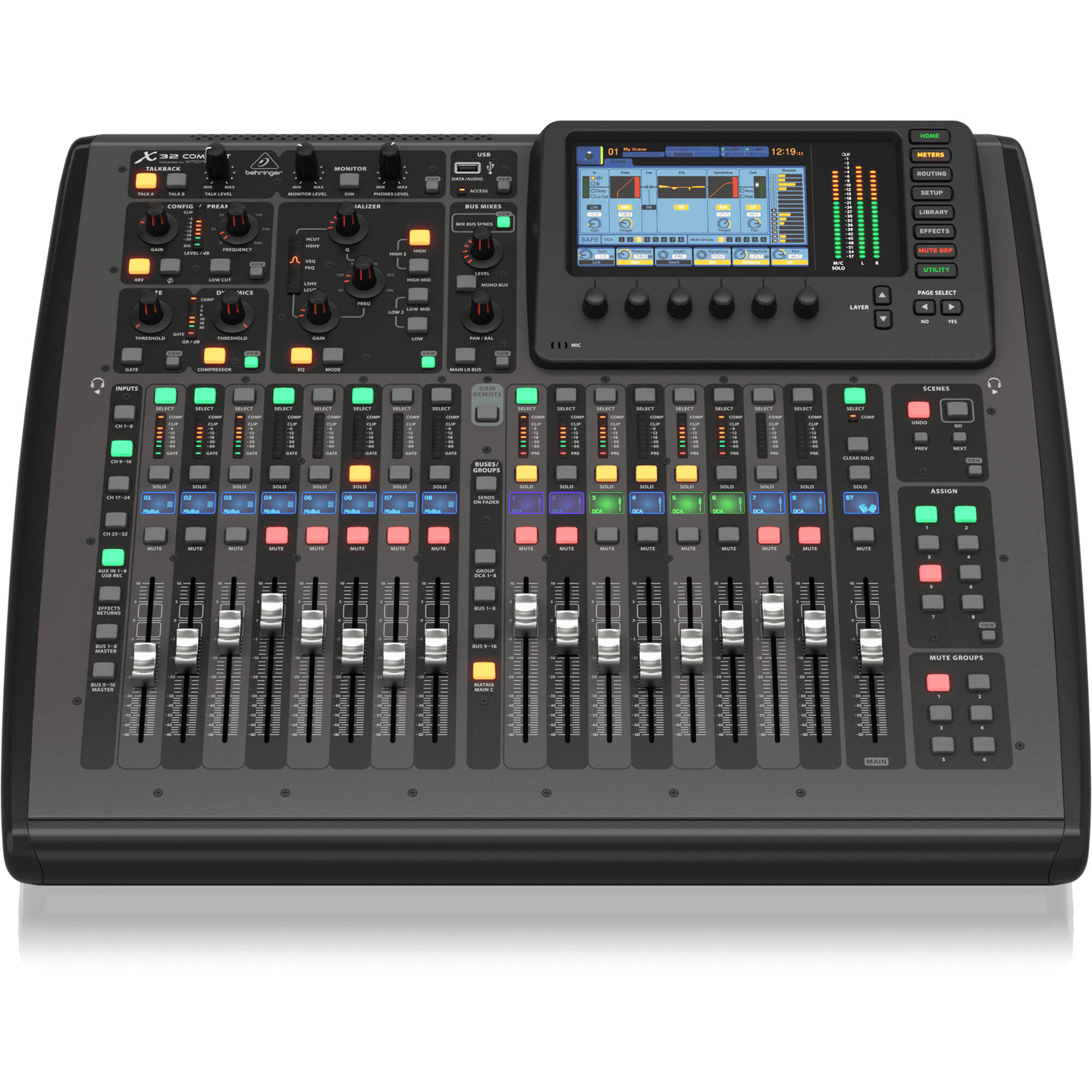 Mesa de Som Digital Behringer X-32 Compact