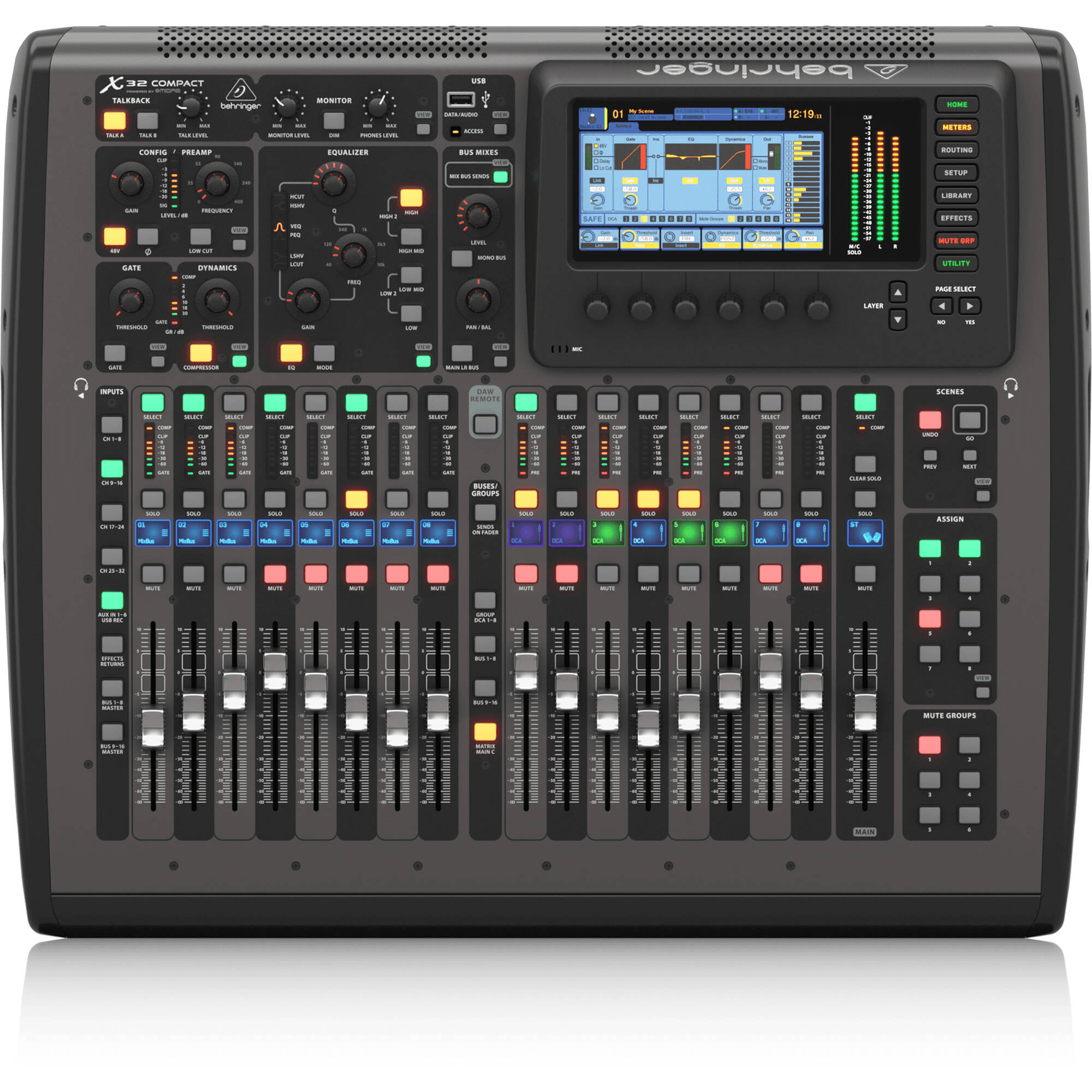 Mesa de Som Digital Behringer X-32 Compact