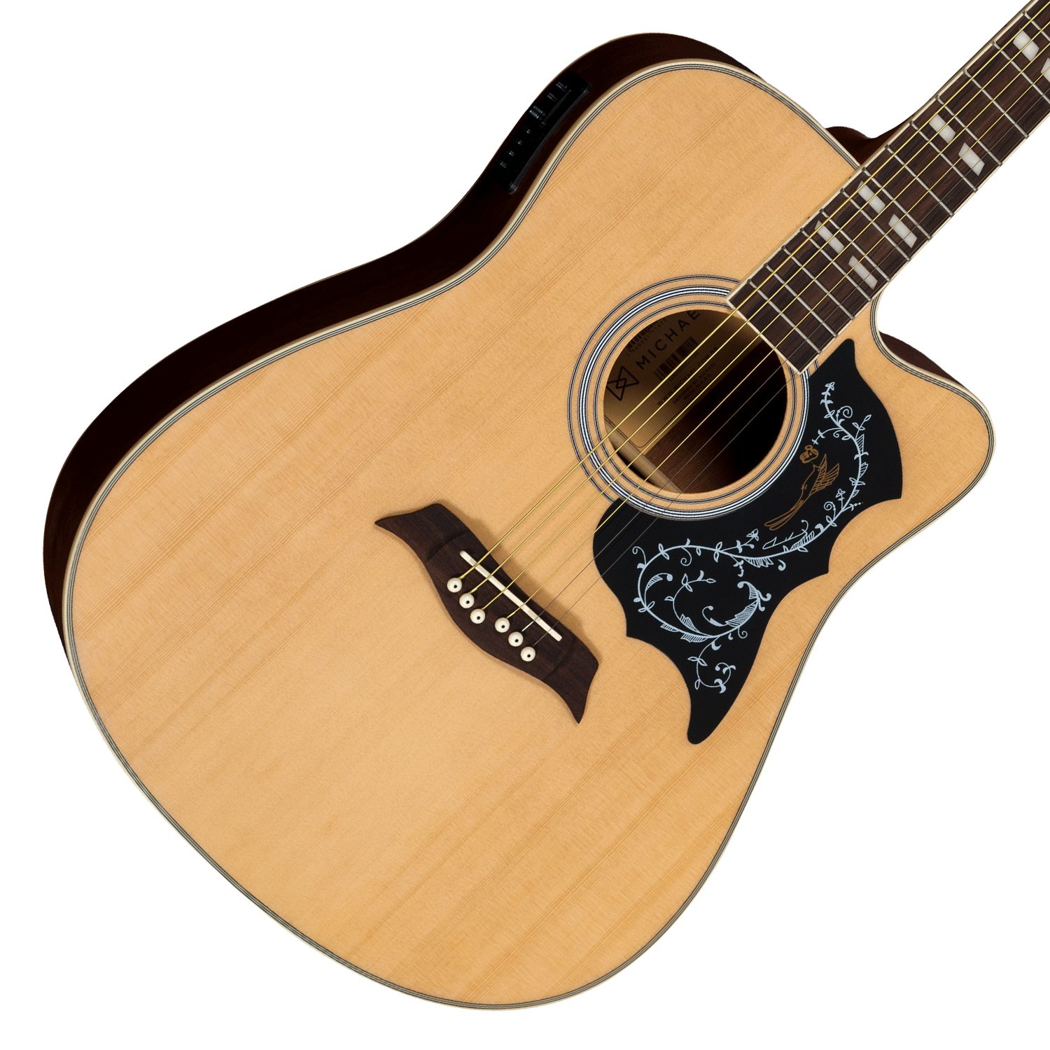 Violão Michael Galaxy Folk Elétrico VM925...