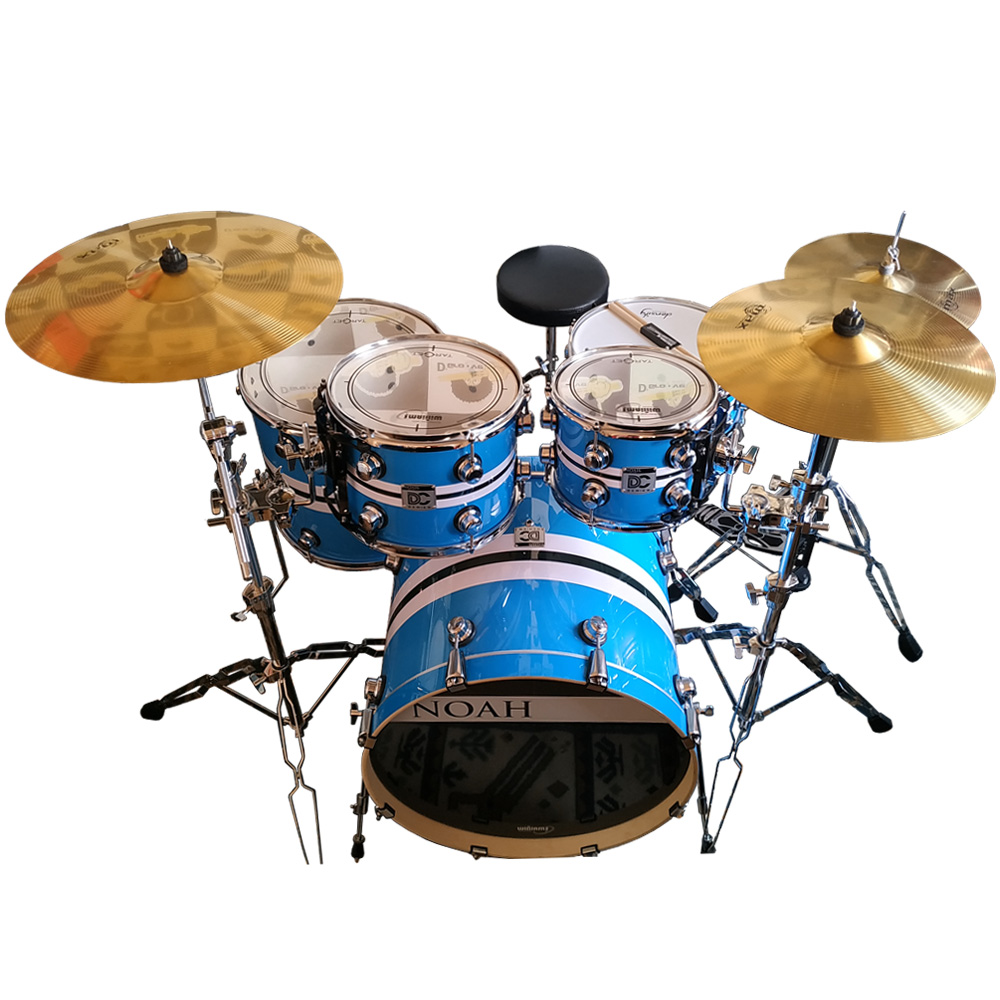 Bateria Acústica Noah DC5 22 CP280 Blue S...