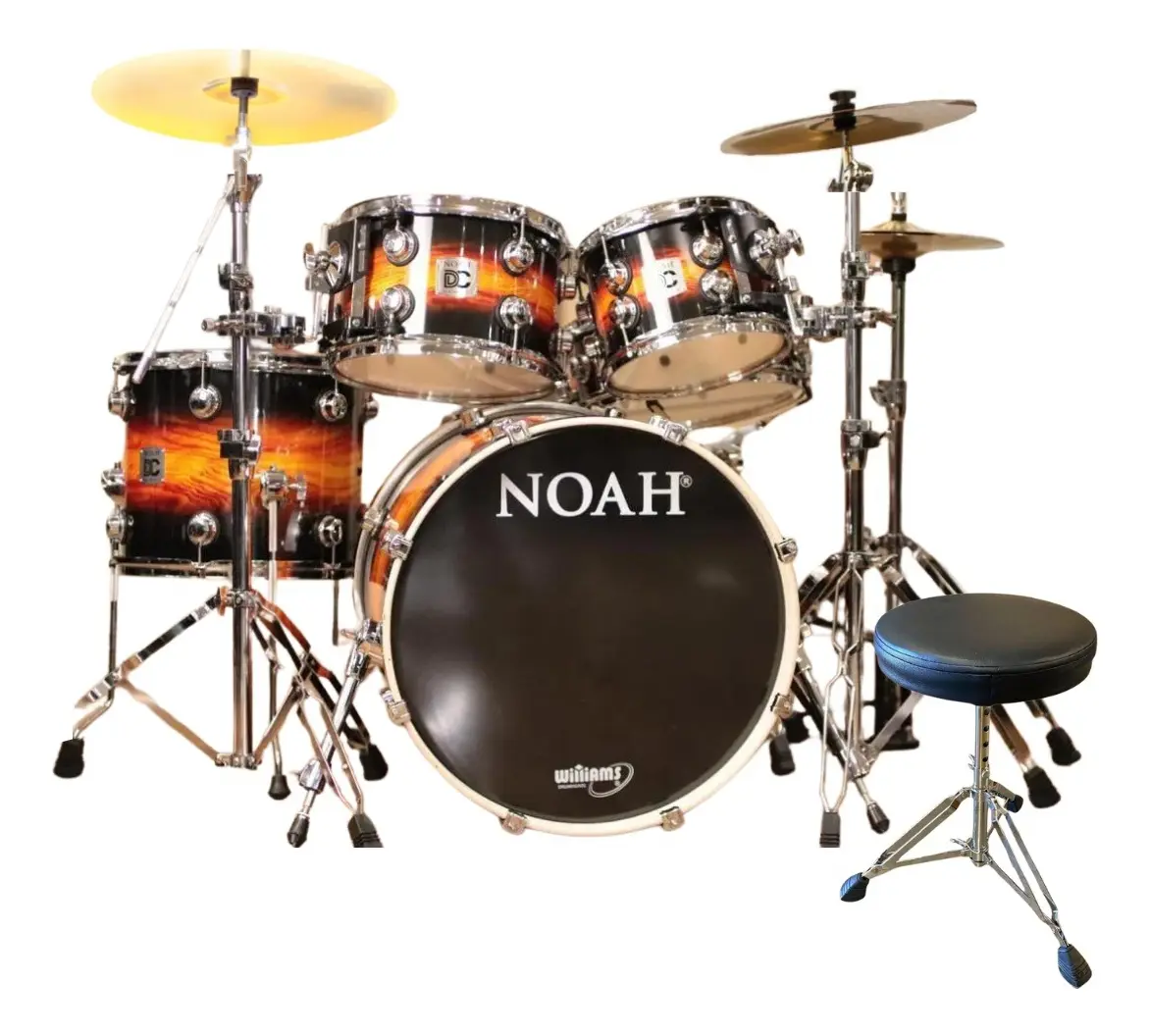 Bateria Acústica Noah DC5 22 Orange Burst