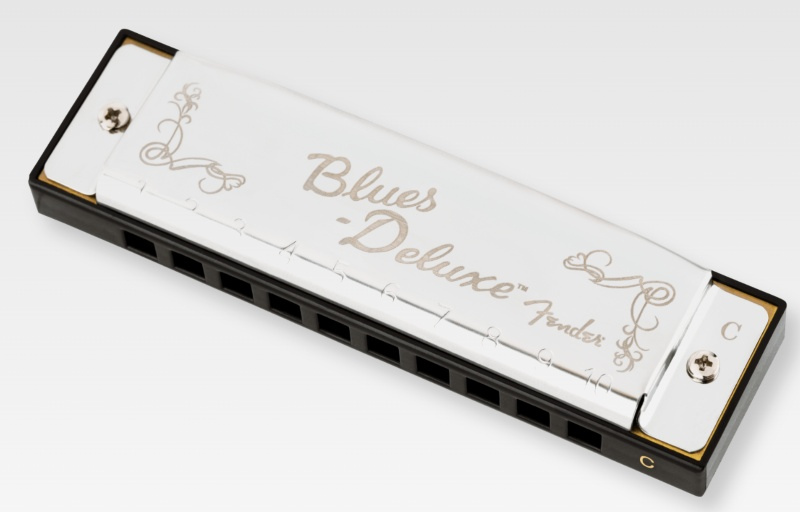 Gaita Diatônica Fender Blues Deluxe em D ...