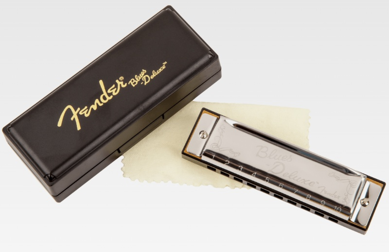 Gaita Diatônica Fender Blues Deluxe em D ...